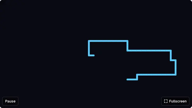 Pipes Screensaver running fullscreen