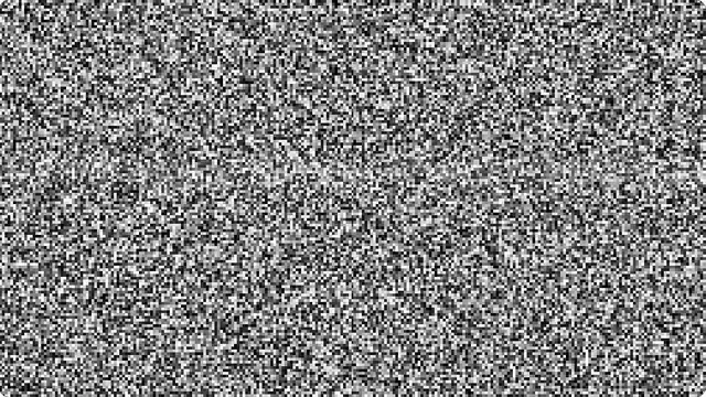 White Noise / TV Static Screen running fullscreen